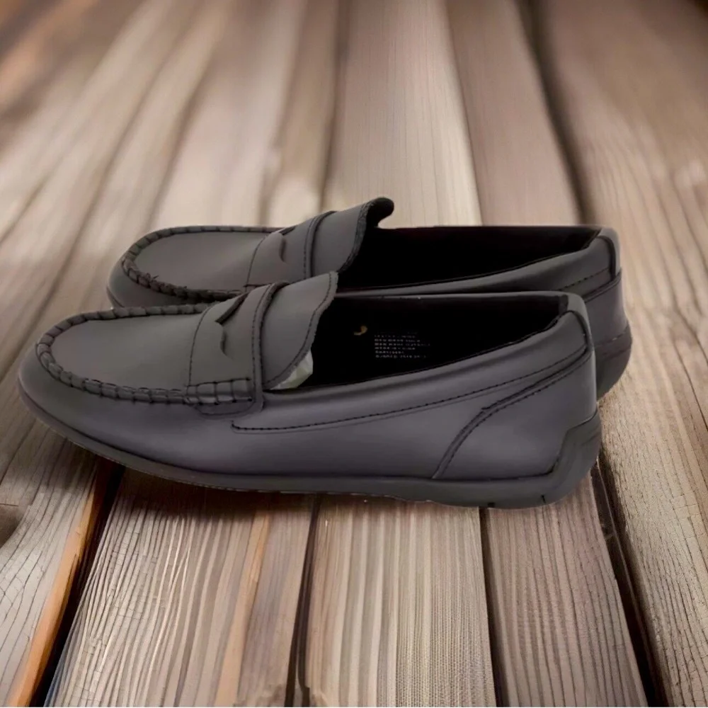 Steve Madden Jared Loafers Leather Dress Slip On Classic Loafers Designer Sz 12T